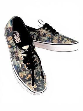 Vans Star Wars Authentic Darth Vader Collage Canvas Low Top Collector Sneakers